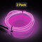 Neon Party Wire Light — 9' Flexible, Battery Operated for Halloween & Night Safety